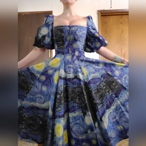 Selkie Starry Night Day Dress XS